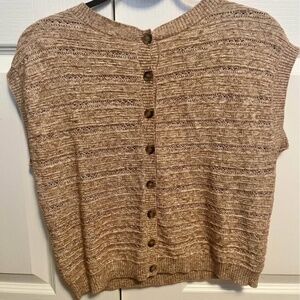 Indi & Cold Button Up Top